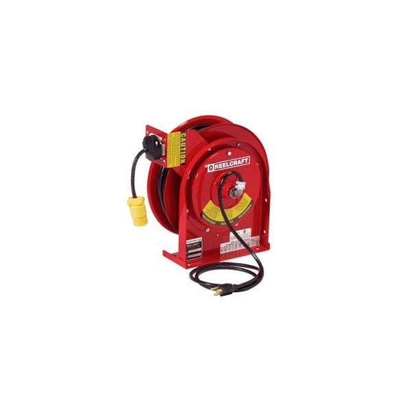 Reelcraft L 4545 123 3A 12 AWG/3 Cond x 45ft, 20A, Single Outlet, w Cord, 27lb L 4545 123 3A - main